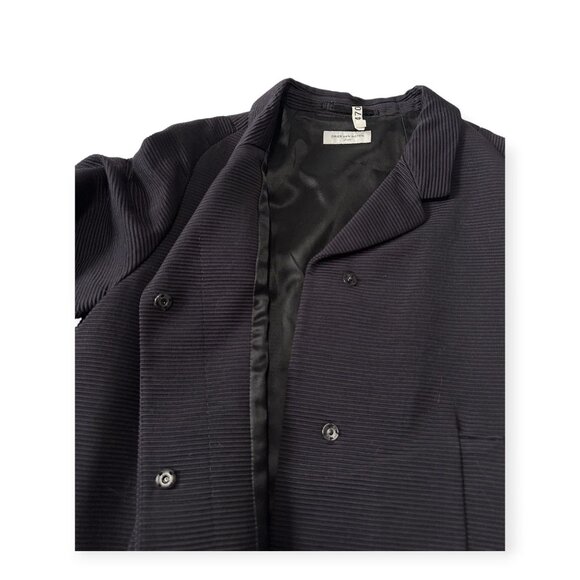 Dries Van Noten Textured Rib Cotton Coat Large - Picture 9 of 15